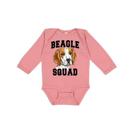 

Inktastic Dog Beagle Squad Boys or Girls Long Sleeve Baby Bodysuit