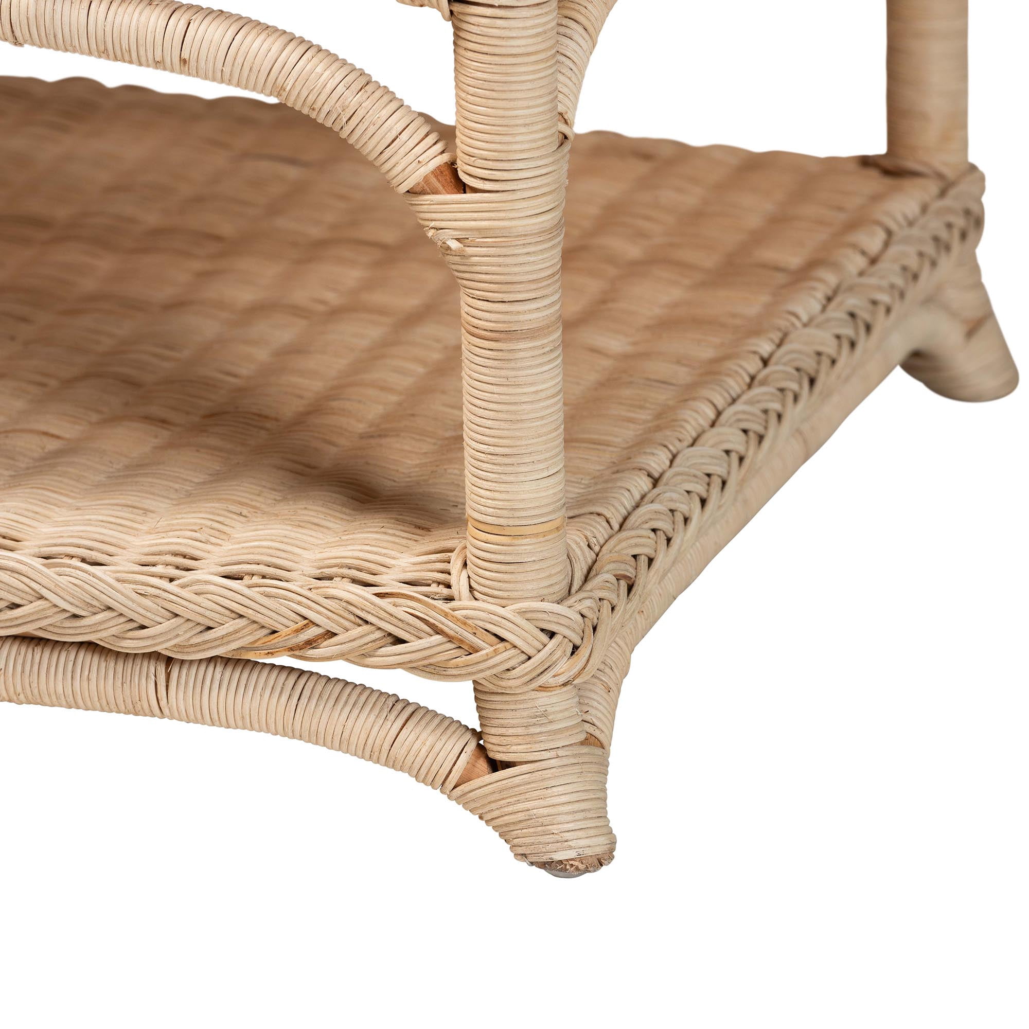 bali & pari Oxford Boho Coffee Table, Natural