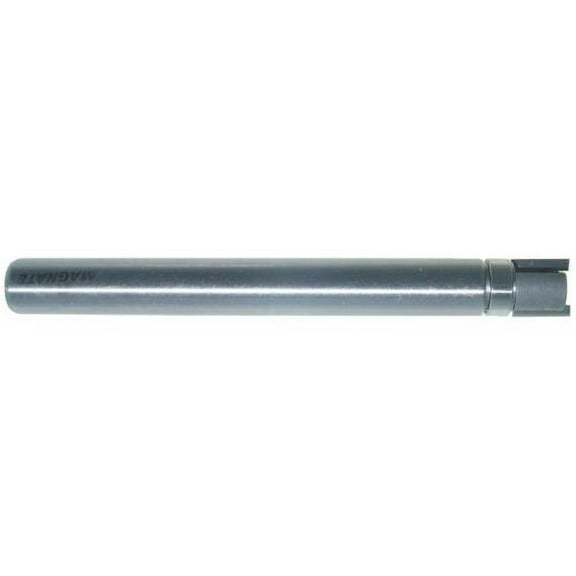Magnate 7621 Pattern Extended Shank Router Bit - 1/2" Cutting Diameter, 1/2" Cutting Length, 1/2" Shank Diameter, 4-1/2" Shank Length, BR-04 Bearing