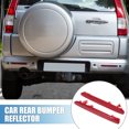 thumbnail image 2 of Pair Car Rear Left Right Bumper Reflector 33555-SEA-013 33505-SEA-013 for Honda CR-V EX LX SE 05-06 Red, 2 of 7