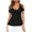 Black, variant on yoeyez Summer Tops for Women 2024 Petite Fitted Shirts For Women Sexy Off The Shoulder Tops Loose Short Sleeve T Shirt Black Crop Top Hollow Out Tunic