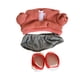 thumbnail image 3 of Ropa para muñecas de 14,5 pulgadas, camisa, pantalones, conjunto con un par de zapatos, suéter suave, camisa, pantalones cortos, ropa de muñeca a la rojo, 3 of 8