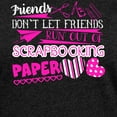 thumbnail image 3 of CafePress - Scrapbooking Paper T Shirt - Womens Football Shirt, 3 of 4