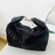 thumbnail image 2 of Bolsos estilo hobo casuales coreanos para mujer, bolsos y carteras de diseñador de lujo, novedad de 2023, en PU, decoración fruncida, bandolera pequeña, 2 of 5