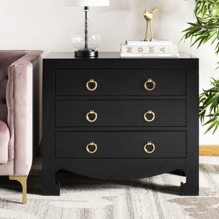 Safavieh Dion Contemporary Solid 3 Drawer Chest Walmart Com