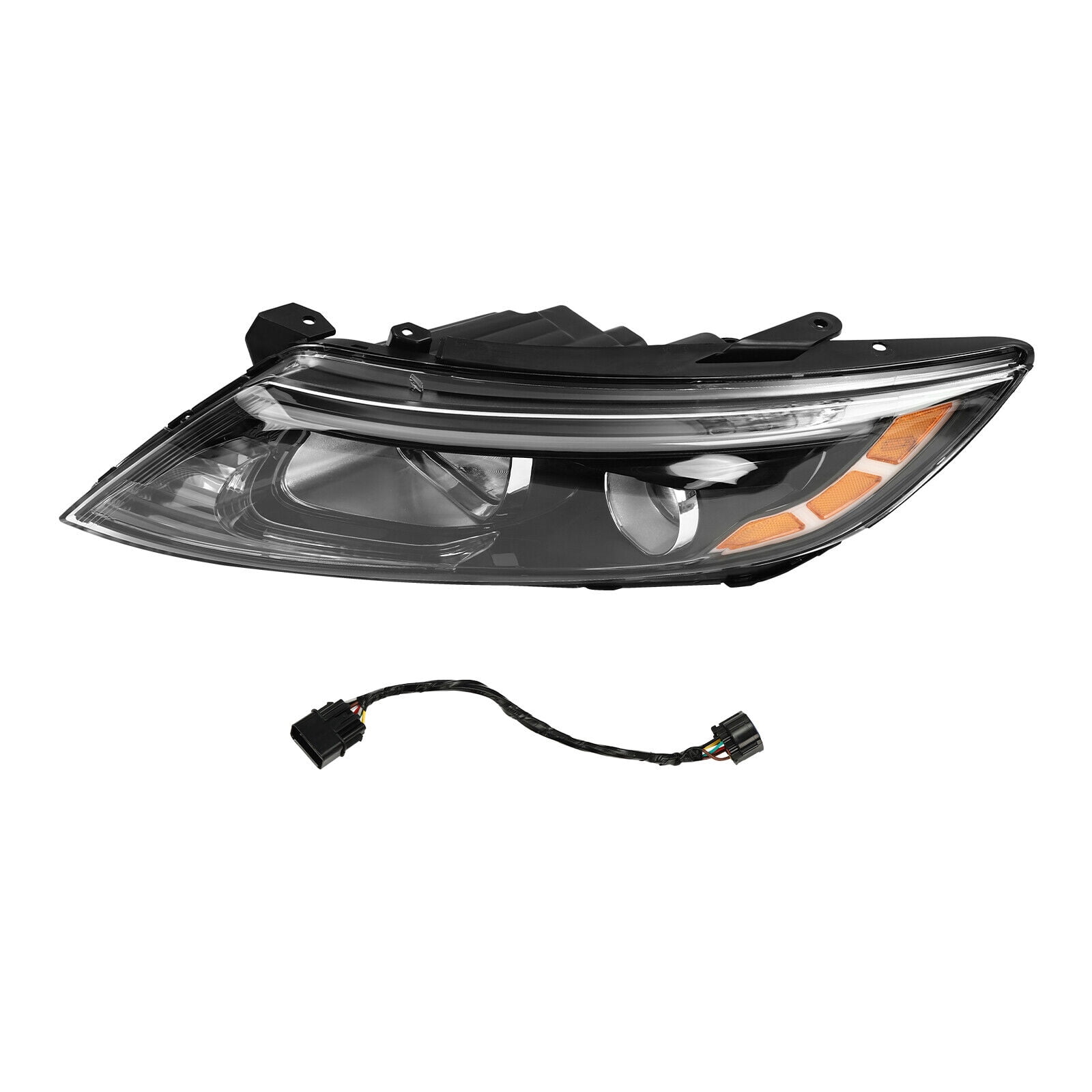 Pair Passengers & Drivers Side Headlight Headlamps Assembly For Kia Optima 2014-2015 Left and Right
