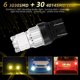 thumbnail image 3 of Kenally Paquete de 2 bombillas de freno, componente del vehículo, luces de reserva de 360 ​​grados, lámpara de señal de instalación Type2 NO2, 3 of 6