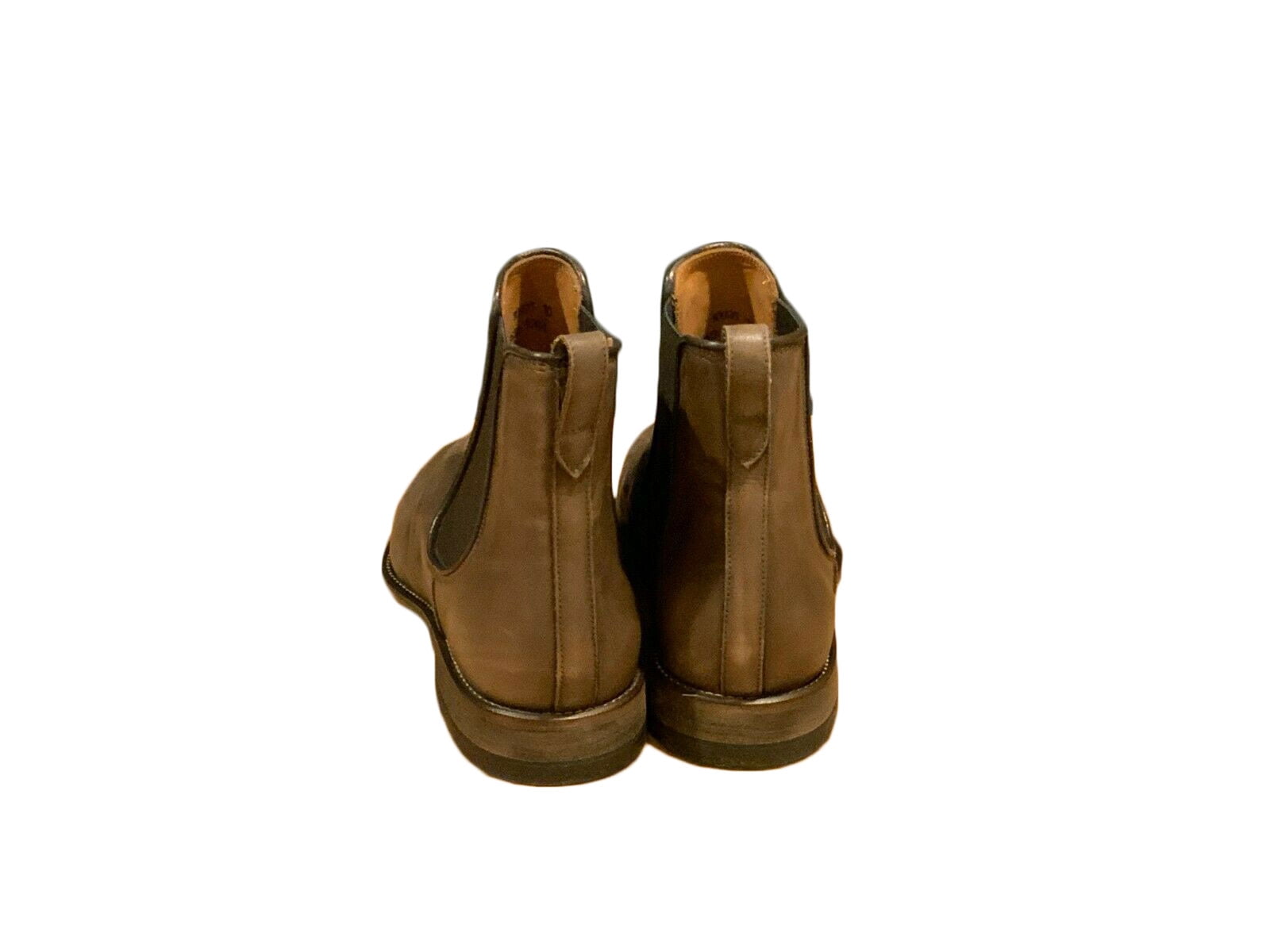 John Varvatos Distressed Fleetwood Sharpei Chelsea Boots 8  Leather Canvas B6 JOHN VARVATOS Men main image 2