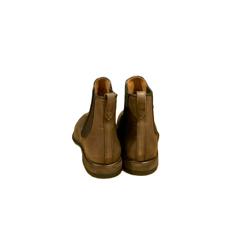 JOHN VARVATOS Men s Fleetwood Sharpei Chelsea Boots Antique 10.5 Walmart
