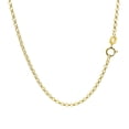 thumbnail image 2 of ARAIYA JEWELRY 14K Yellow Gold 1.75 mm Rolo Chain 18'' for Women, 2 of 5