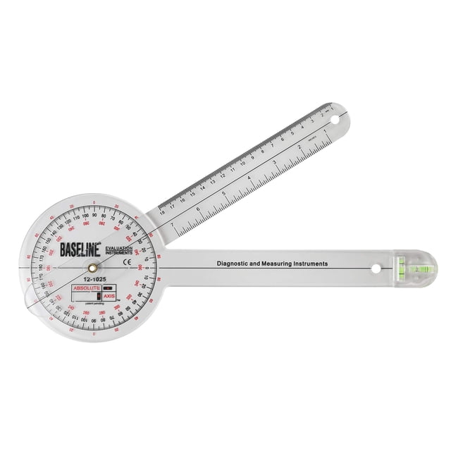 Goniómetro CanDo Baseline Absolute Axis 360° 30 cm