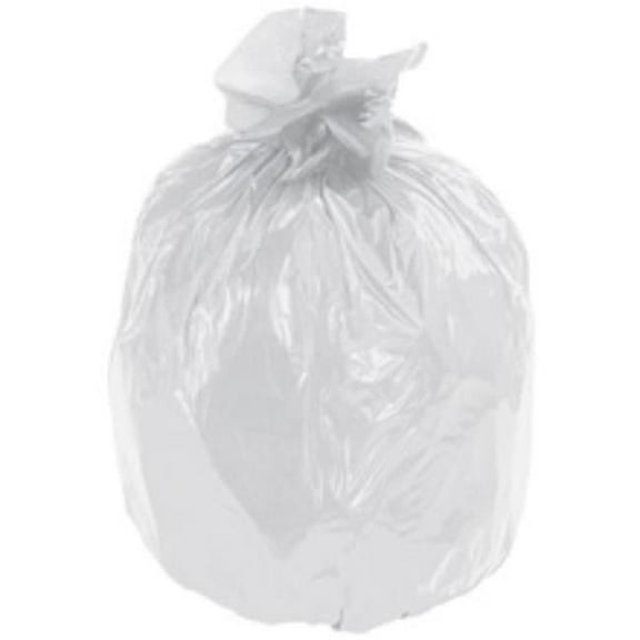 Partners Brand CL6001 15 gal 1.0 Mil Flat Pack Second Chance Trash Liners, Clear