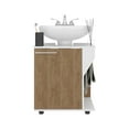 thumbnail image 4 of Depot E-Shop Enfield Under Sink Storage, 1 Door, 2 Shelves, 4 Legs, White / Natural Oak, 4 of 8