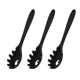 thumbnail image 3 of Cuchara Para Pasta, Silicona De Grado Alimenticio Cuchara Para Espagueti De Silicona Fácil De Limpiar Resistente Al Calor Para Restaurante Para El Hogar ANGGREK Negro, 3 of 8