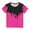 Hot Pink 4, variant on 3-14 Years Easter Shirts for Girls,Girls Striped Shirts for ,Funny Celebrate Easter Girls Shirts Short Sleeve Round Neck Top,Casual Easter Tops for Kids