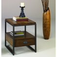 thumbnail image 1 of Hammary Baja Rectangular Drawer End Table in Vintage Umber, 1 of 2