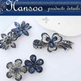 thumbnail image 4 of Femmes Gilr Nœud Papillon Cristal Strass Femmes Ressort Métal Cheveux Pince à Cheveux Épingle à Cheveux Printemps Métal Barrette Couvre-Chef Bijoux Prise pour Cheveux, 4 of 6