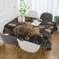 thumbnail image 2 of Yayeee Tablecloths 54" x 54" Rectangle Wrinkle Resistant Party Table Cover, Cows and Flowers, 2 of 8