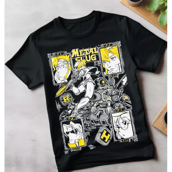 Metal Slug inspired Men's classic tee - Retro gaming shirt