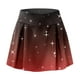 thumbnail image 3 of Gibobby faldas deportivas para mujer Falda de entrenamiento de tenis con estampado casual para mujer Falda deportiva de yoga Falda corta Falda corta(Vino, XXL), 3 of 5
