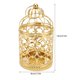 thumbnail image 3 of 2 unids Bird Cage Candle holder vintage exquisito elegante ahueca hacia fuera el patrón metal candelabro para decoración del partido, 3 of 8