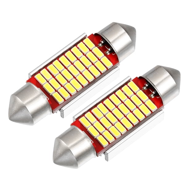 LED Adorno Luz Blanco 36mm 6411 C5W 27SMD 3014 Chipset (Juego de 2)