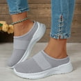 thumbnail image 6 of VNKIDY Comfortable Women Shoes Slippers For Casual Summer Wear For Beach Vacations Comfortable Closed Toe Design With Thick Sole Versatile Solid Color Autumn Shoes, 6 of 8