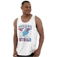 thumbnail image 5 of Hefty Smurf American Muscle USA Tank Top T Shirts Men Women Brisco Brands S, 5 of 6