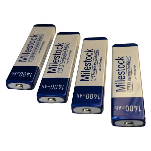 Batería Milestock para reproductor Sony Walkman Player, 4 unidades