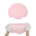 thumbnail image 5 of Unique Bargains 1 Pc Silicone Waterproof Geometric Pattern Swim Cap Pink, 5 of 5