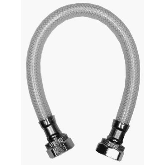Homewerks 7228-12-12-1 0.5 Female Iron Pipe x 0.5 x 12 in. Faucet Connector