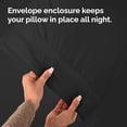 thumbnail image 6 of King Pillow Cases - 4 Pack - Super Soft Pillowcase Covers - Envelope Enclosure - Hotel Quality Pillow Protectors - Wrinkle Free, Shrink and Stain Resistant - Machine Washable - 20" x 40", 6 of 10