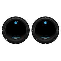 Planet Audio AC10D 10" 1500 Watt 4 Ohm Dual Voice Coil Car Audio Subwoofer, Pair