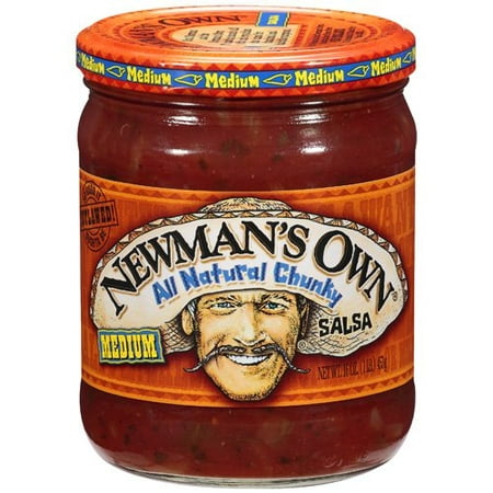 (2 Pack) Newman's Own: All Natural Chunky Medium Salsa, 16