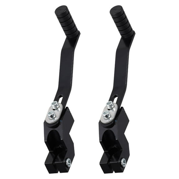 MLINS  2 Pcs Dirt Bike Shifter Dual Motorcycle Hitch Carrier Black