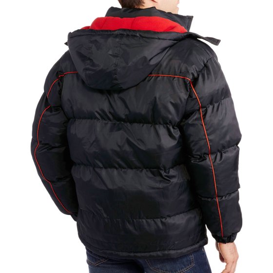 Men's Bubble Jacket Contrast Color