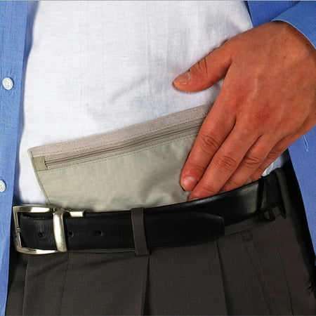 Lewis N Clark Hidden Travel Wallet Belt Money Pouch Security Safe Holder ID (Best Handgun Safe For The Money)