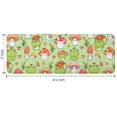 thumbnail image 7 of Red Mushroom Frog Green Pattern Kitchen Rug Mat,Kitchen Runner Rugs Non Skid Washable,Decorative Kitchen Floor Mats for Kitchen,Sink,Laundry,17"x47.2", 7 of 7