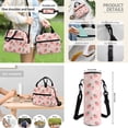 thumbnail image 5 of Jeiento Pink Strawberry 4Pcs Kids Bookbag Set for Girls School Backpack with Lunch Box and Pencil Case Water Bottle Holder Flower Elementary School Bag Back To School Bags Daypack Satchel, 5 of 7