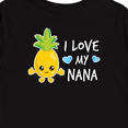 thumbnail image 4 of Inktastic I Love My Nana with Pineapple Boys Long Sleeve Toddler T-Shirt, 4 of 5