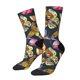 thumbnail image 1 of Balery Butterfly Wild Insect Calcetas Largas con Estampado para Hombre y Mujer – Suaves y Transpirables, Talla Única (US 5-11), 1 of 6
