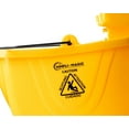 thumbnail image 4 of SIMPLI-Magic Commercial Mop Bucket with Side Press Wringer, 35 Quart – 55,000 Cycles Wringer – Industrial Mop Bucket with Wheels, Yellow, 79538A, 4 of 6