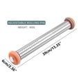 thumbnail image 3 of CEHVOM Graduated, Rolling Pin, Kitchen Baking Tool, Household Stainless Steel Dumpling Skin Pressing Stick, 3 of 9