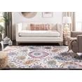 thumbnail image 5 of Safavieh Madison Hope Floral Area Rug, Cream/Multi, 8' x 8' Square, 5 of 15