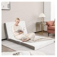 thumbnail image 2 of Bennium Memory Foam Tri-Fold Mattress, 4” Foldable Floor Mattress with Storage Bag & Removable Cover, Cool Gel Memory Mattress with Bamboo Fabric for Guest Room, Living Room, RV, Camp ( XL), 2 of 9