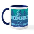 thumbnail image 2 of CafePress - Triathlon Mug - 11 oz Ceramic Mug - Novelty Coffee Tea Cup, 2 of 6