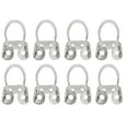 thumbnail image 1 of Banjo Finger Picks, Portable Practical Guitar Finger Picks Easy To Carry  For Outdoor Performance For Music Club Silver, 1 of 8