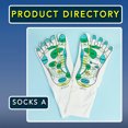 thumbnail image 1 of Acupressure Socks Massage Tired Feet, Reflexology Socks, 1 of 9