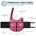 thumbnail image 5 of Paws Aboard Doggy Life Jacket Large-Pink Polka Dot, Pk 1, Paws Aboard, 5 of 7