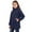 Navy, variant on Children Packable Quilted Jackets, Boys Girls Lightweight Long Coat, Windbreaker with Hood Kids Outwear Winter Padded Coats Navy 10Y